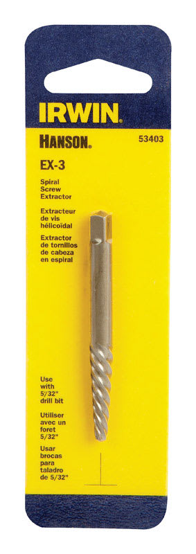 IRWIN EXTRACTOR TORNILLOS 5/32IN 1PZ