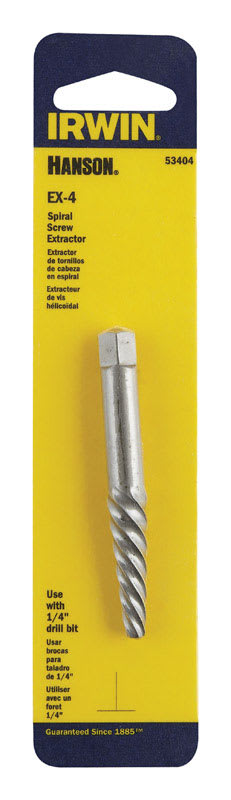 IRWIN EXTRACTOR TORNILLOS 1/4IN 1PZ