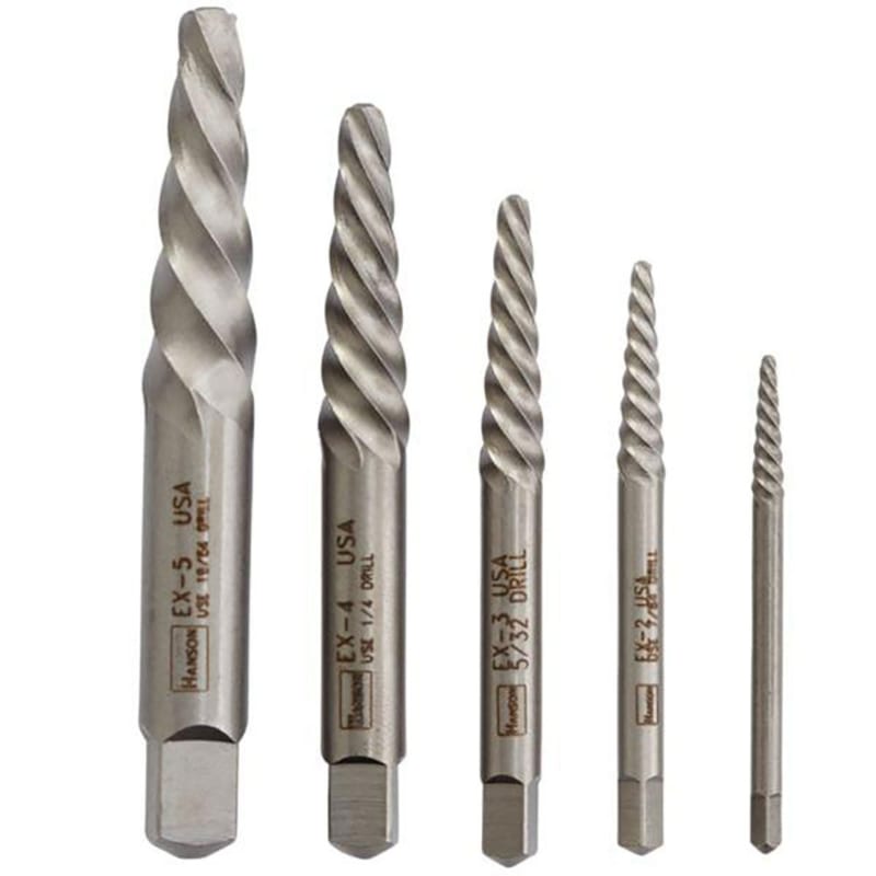 IRWIN EXTRAC TORNILLOS ESPIRAL 5PZ