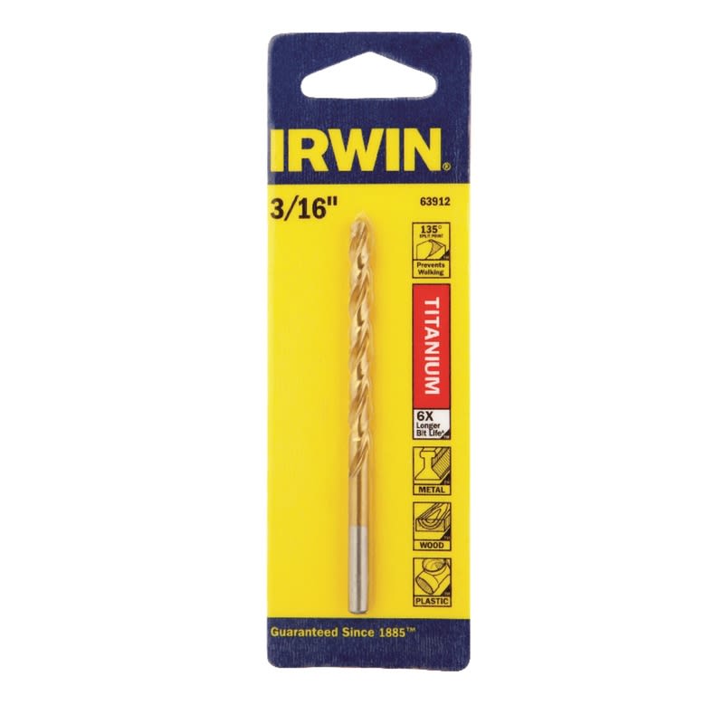 IRWIN BROCA 3/16 IN TITAN 135PT