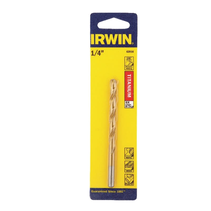 IRWIN BROCA 1/4 IN TITAN 135PT
