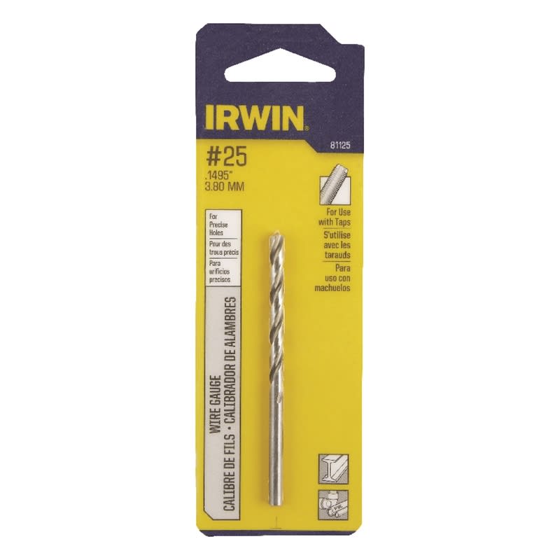 IRWIN BROCA CALIBRADOR ALAMBRE #25