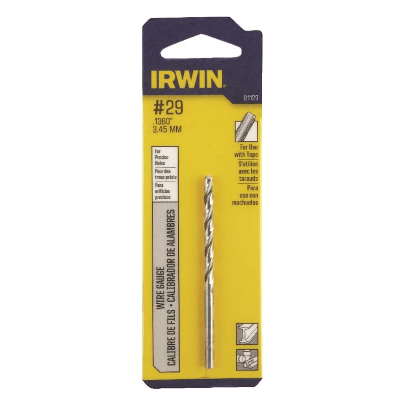 IRWIN BROCA CALIBRADOR ALAMBRE #29