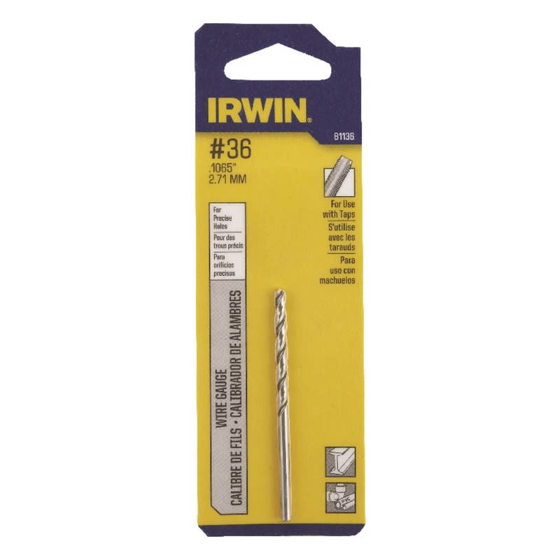 IRWIN BROCA CALIBRADOR ALAMBRE #36