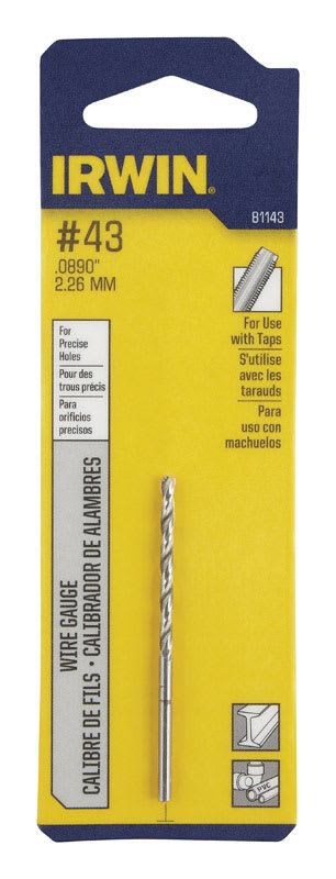 IRWIN BROCA CALIBRADOR ALAMBRE NO.43