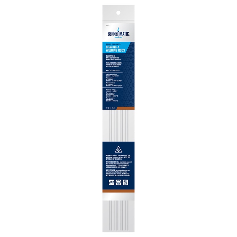 BERNZOMATIC VARILLAS DE SOLDAR 4PZ