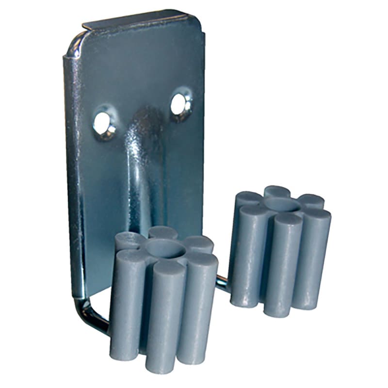 CLIP ORGANIZ P/ESCOBA 2PZ GRIS