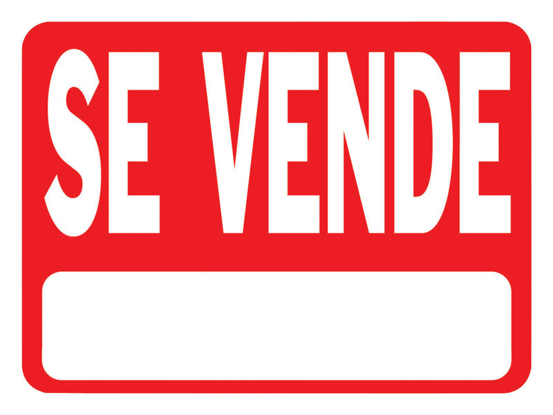 LETR PLST SE VENDE 9X12IN ROJO