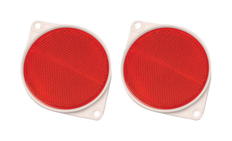 REFLECTORES REDND 8.8IN 2PZ ROJO
