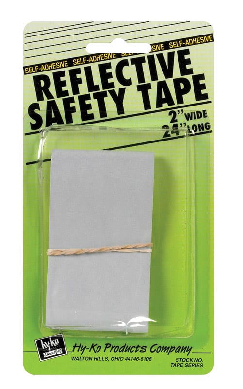 CINTA REFLEJANT SEG 2X24IN PLATA