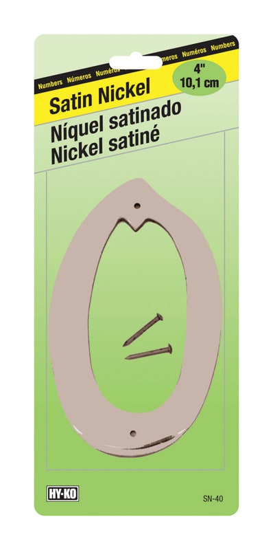 NUMERO 0 NIQUEL 4IN SN-40 NS