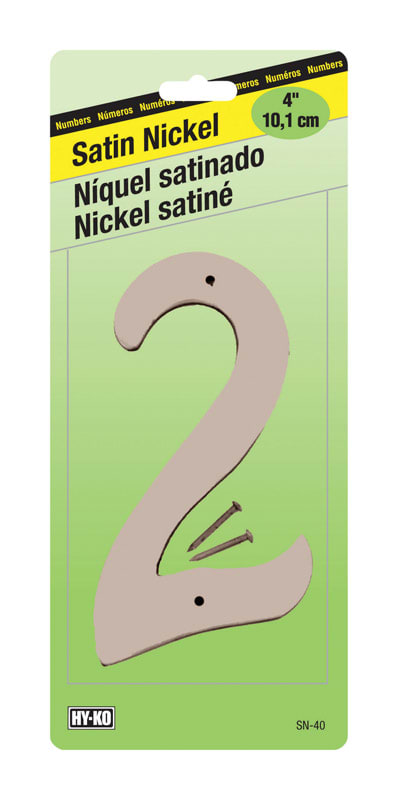 NUMERO 2 NIQUEL 4IN SN-40 NS