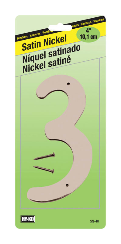 NUMERO 3 NIQUEL 4IN SN-40 NS