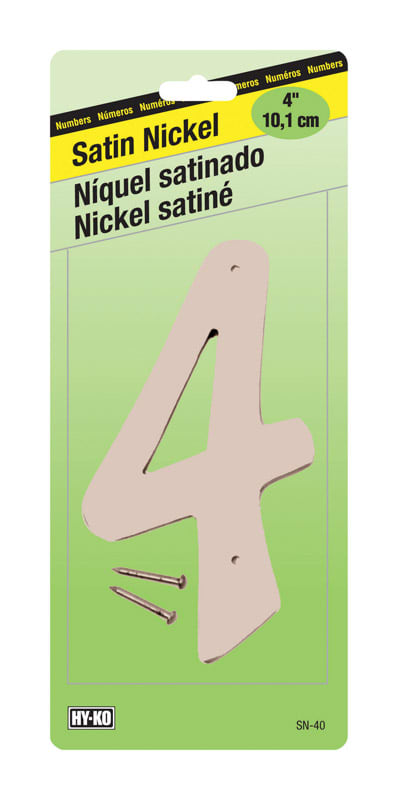 NUMERO 4 NIQUEL 4IN SN-40 NS