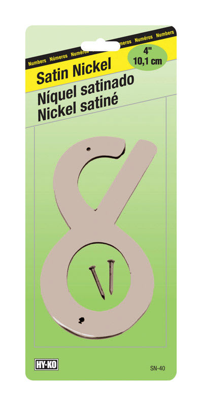 NUMERO 8 NIQUEL 4IN SN-40 NS