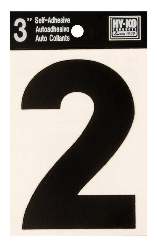NUMERO 2 VINIL ADH 3IN NGO