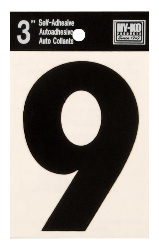 NUMERO 9 VINIL ADH 3IN NGO