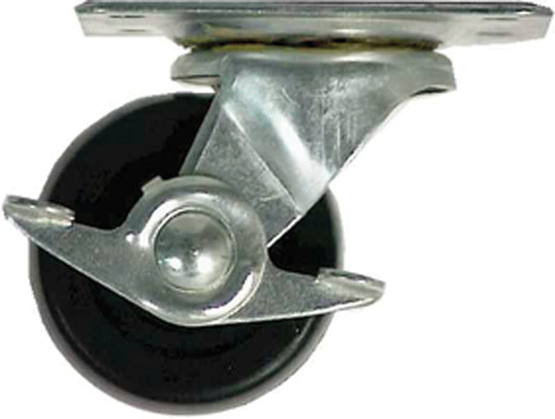 RUEDA PLACA GIR C/FRENO 2 1/2IN
