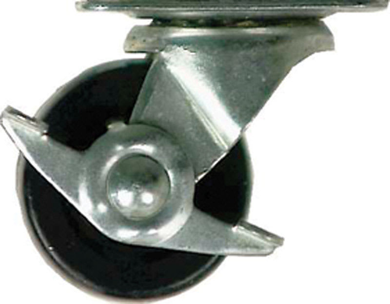 RUEDA PLACA GIR CON FRENO 2 IN