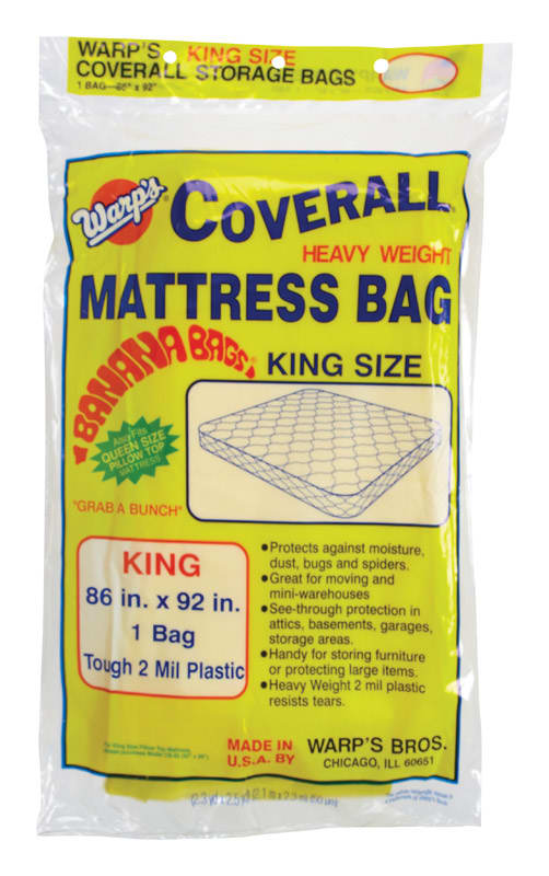 BOLSA TRANS COLCHÓN KING 86X92IN