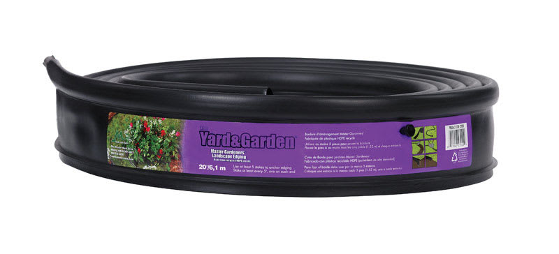 BORDE P/CESPED 3.5INX20FT PLST NGO