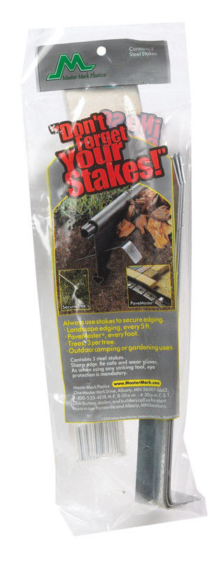 KIT DE ESTACAS PLASTICO 10IN 3PZ NGO