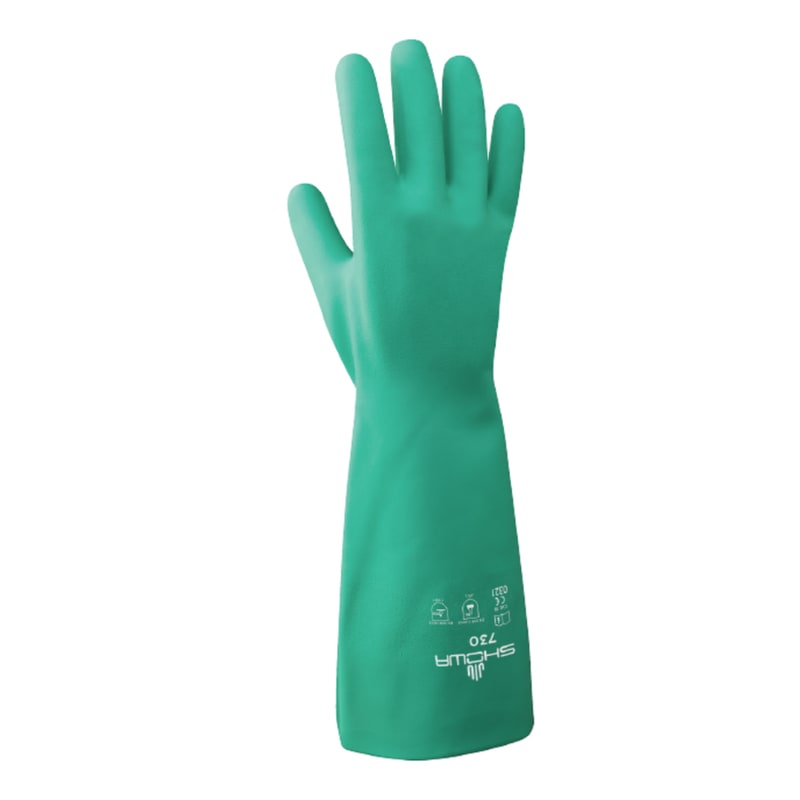 SHOWA GUANTES QUIMICO DE NITRILO XL