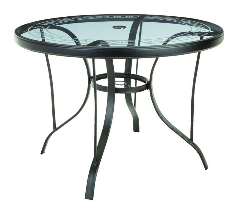 LIVING MESA COMEDOR METALICA REDONDA