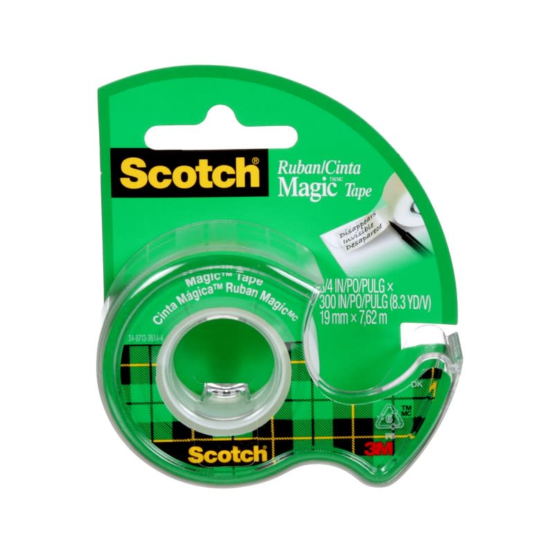 SCOTCH CINTA EMBALAJE CLR .75X300IN