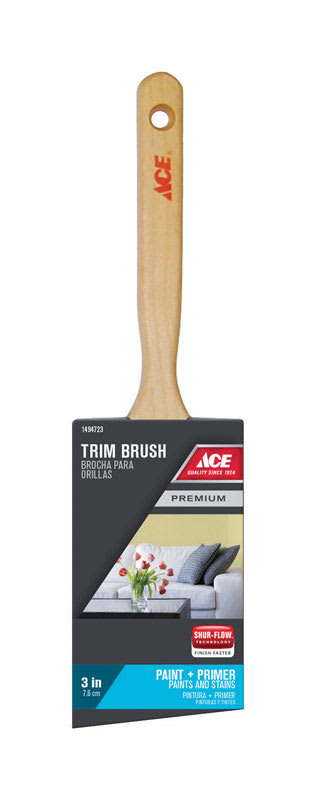 ACE PREMIUM BROCHA ANGULADA POLY 3IN