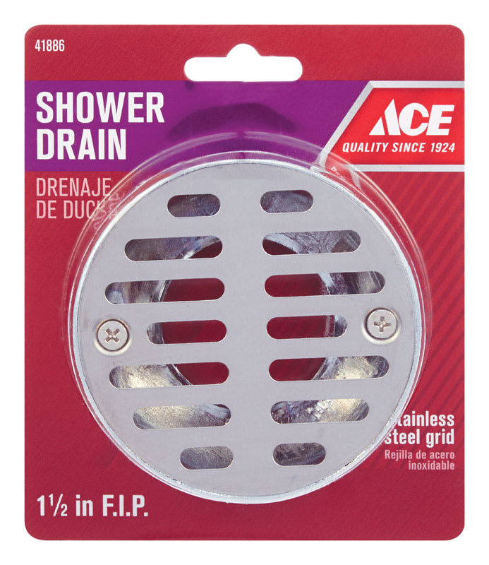 DRENAJE DUCHA ACERO INOX 1.5 PULG
