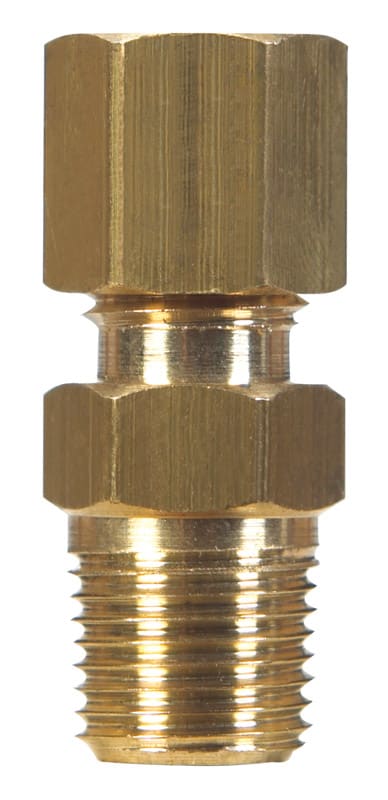 CONECTOR LATON DE COMPRESION 3/8X1/4