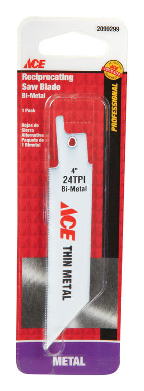 HOJA DE SIERRA BIMETALICA 4IN 24TPI