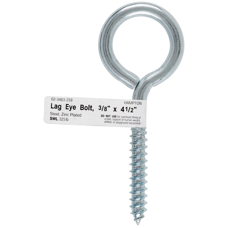 HAMPTON ARMELLA DE ZINC 3/8X4-1/2IN