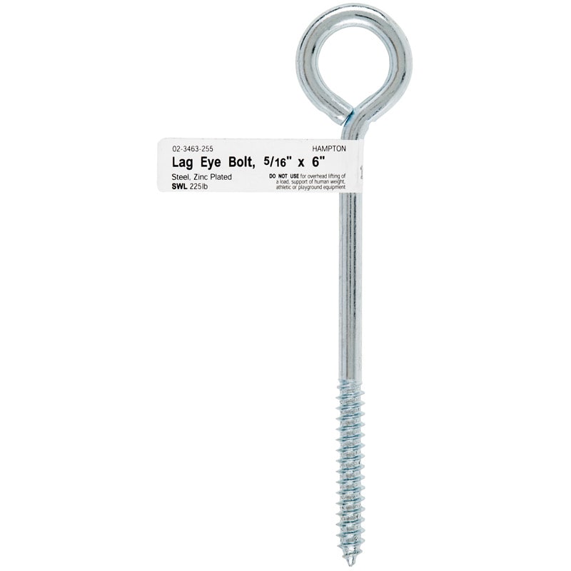 HAMPTON ARMELLA DE ZINC 5/16X6IN
