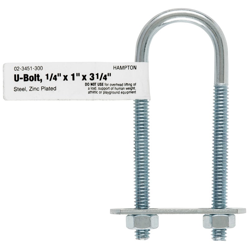 HAMPTON PERNO U 1/4X1X3-1/4IN