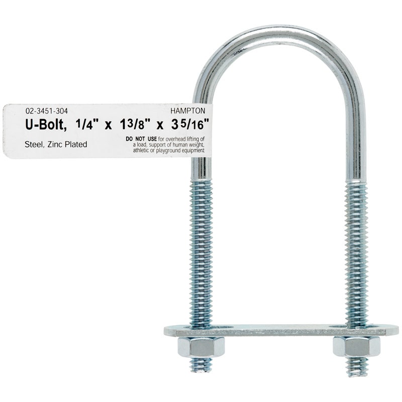 HAMPTON PERNO U 1/4X1-3/8X3-3/8IN