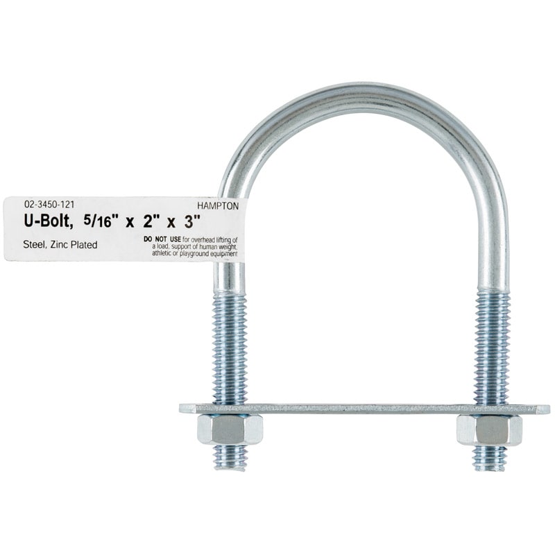 HAMPTON PERNO U 5/16X2X3IN
