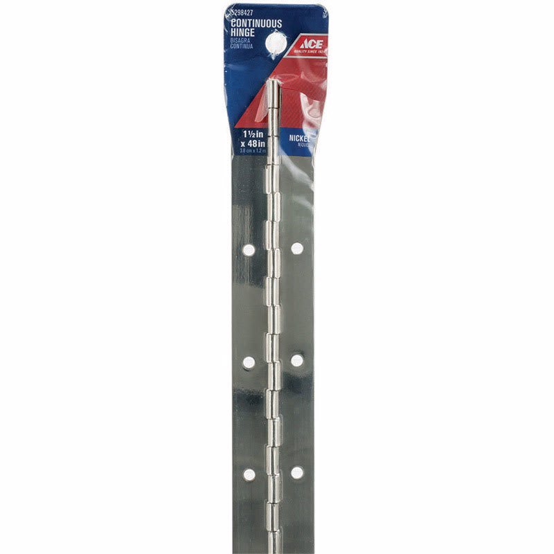 ACE BISAGRA CONTINUA NIQUEL 1.5X48IN
