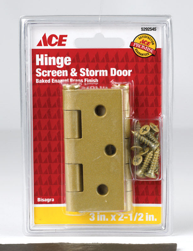 ACE BISAGRA DE LATON 3IN 2PZ
