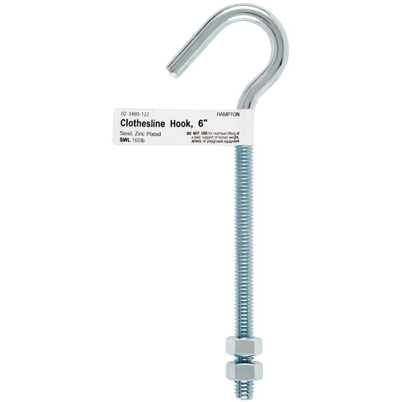 HAMPTOM GANCHO TENDEDERO 5/16X6IN