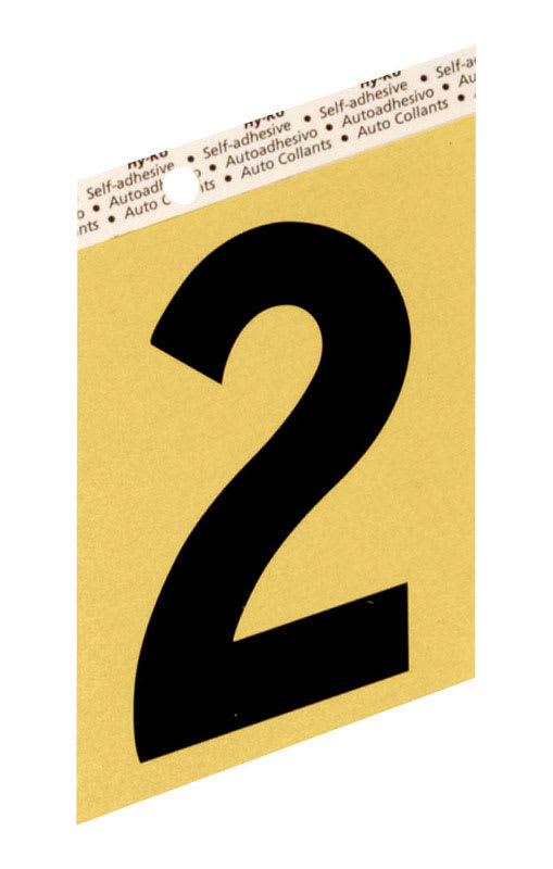 NUMERO 2 ALUM ADH 3.5IN ORO