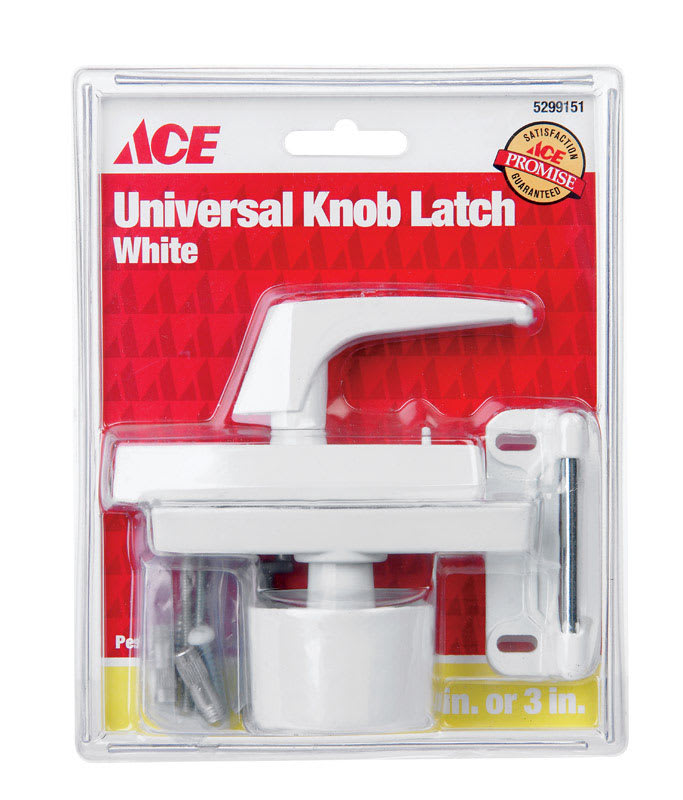 ACE CERRADURA UNIV PERILLA BCO 1PAQ