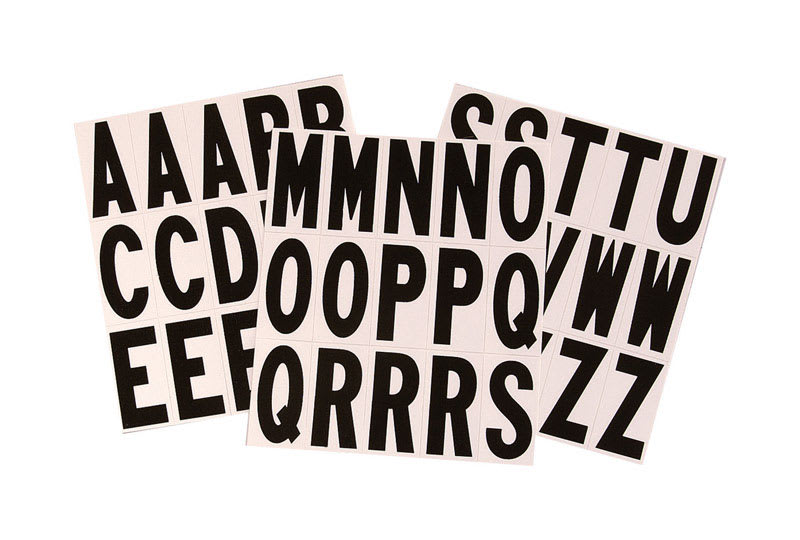 LETRAS VNL A-Z 2IN NGO MM-17L