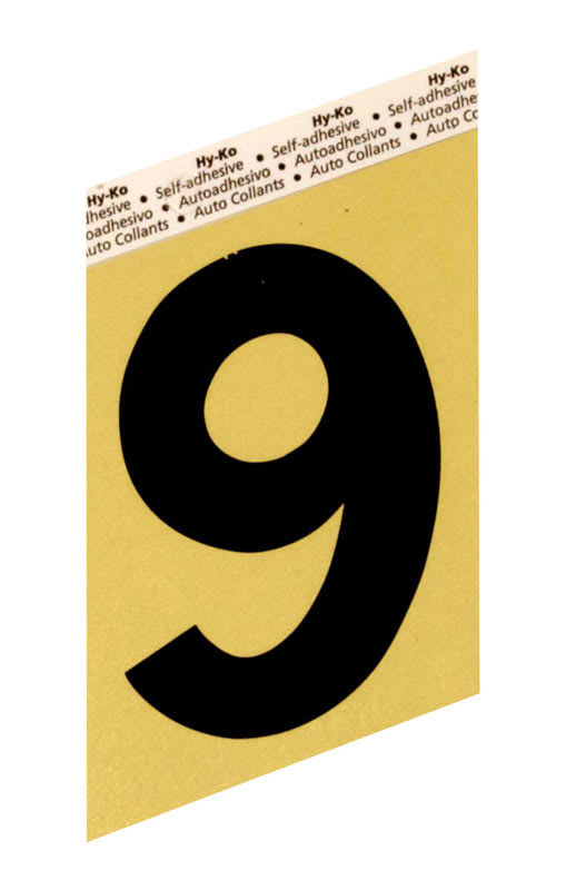 NUMERO 9 ALUM ADH 3.5IN ORO