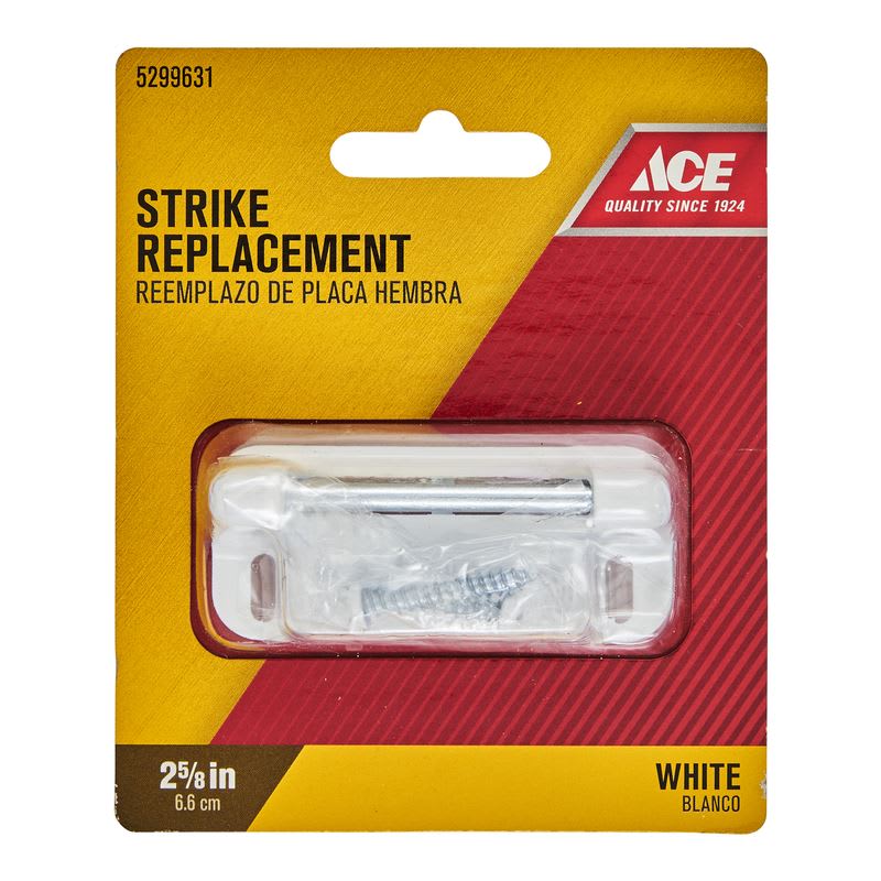 ACE REEMPL PLAC PESTILLO 2-5/8IN BCO