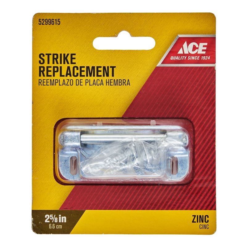 ACE REEMPL PLAC PESTILLO 2-5/8IN ZNC