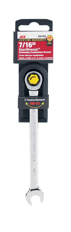 ACE LLAVE DE TRINQUETE 7/16 IN