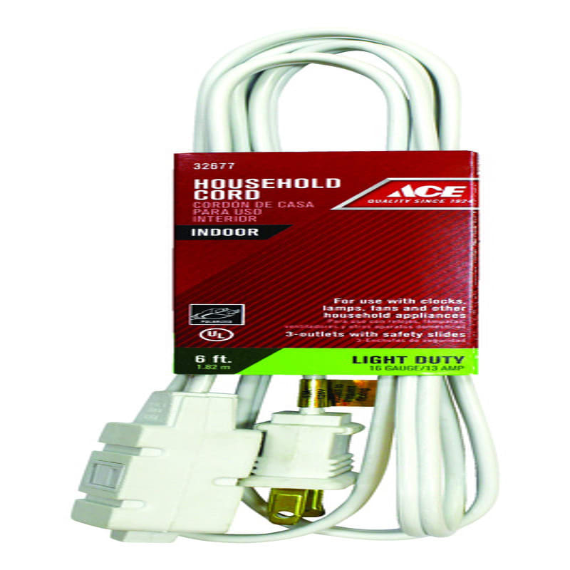 ACE EXTENSION ELEC INT 1.8M 16/2 BCO