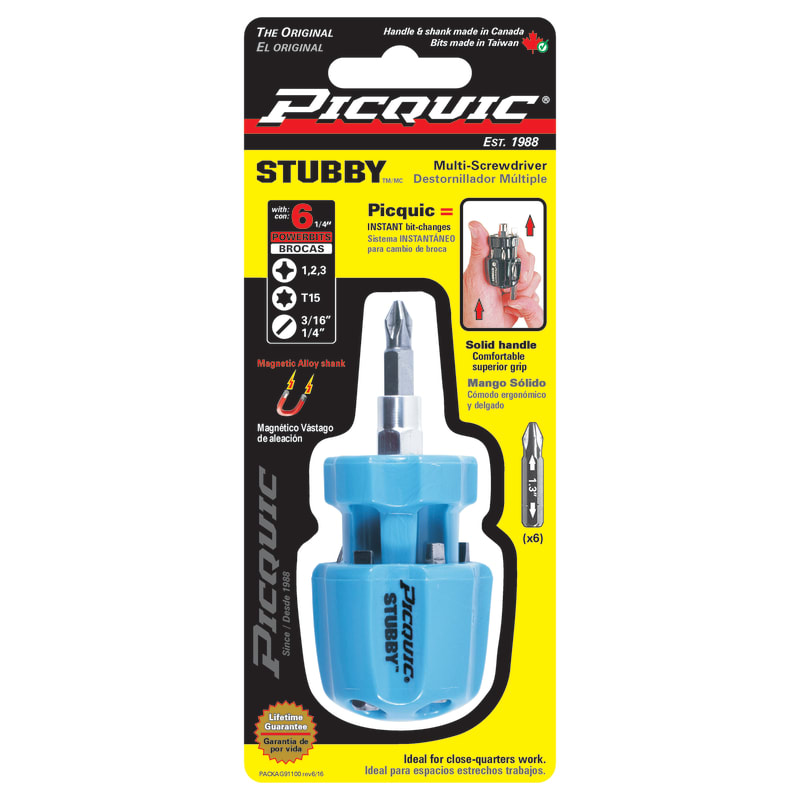 PICQUIC DESTORNILLAD MULTI 3-1/2 6PZ